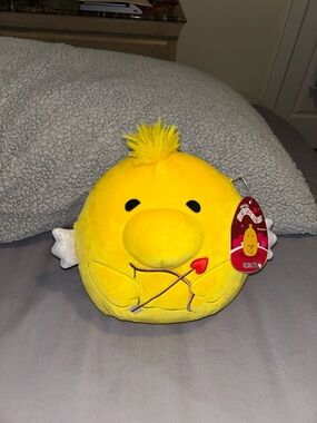 Squishmallows 9” Peanuts Woodstock Valentines Cupid 2024 Plush NWT